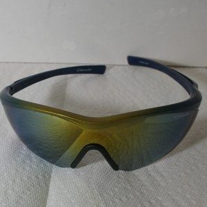 Oasis Sport Wrap Around Activewear Sunglasses FS 9087 Blue Frame Grey Lens